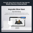 ANYCUBIC Kobra 3 Max FDM Multi Color 3D Printer with Up to 600mm/s Print Speed Build Volume 500*420*420mm Smart APP Control