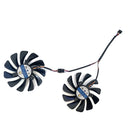 New 2pcs/set FDC10U12S9-C CF1010U12S 95mm Alternative RX590 GPU Video Card Cooler fan For XFX RX 590/580 VGA Video Card Cooling