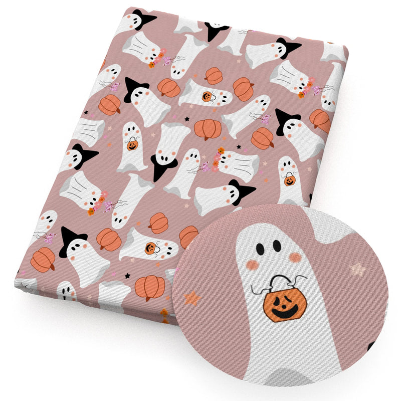 Halloween Bat Pumpkin Skull Printed Polyester Pure Cotton Material Patchwork Tissue Sewing Quilting Fabrics Needlework DIY Cloth