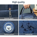 Insulated Lunch Bag Women Kids Cooler Bag Thermal Bag Portable Ice Pack Tote Canvas Food Container Food Picnic Bags