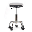Adjustable Salon Chair with 360° Swivel Wheels 44-57cm Height Adjustable Hydraulic Rolling Rotating Stool for Home/Office/Bar
