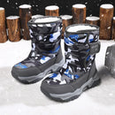 Hot Camouflage Children Snow Boots Hig Top Velvet and Thicken Kids Boot Girl Boys  Anti-slip Wear-resistant Shoe Child Snow Boot