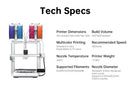 The Stratum X | ANYCUBIC Kobra X 600 mm/s Multi-Color FDM 3D Printer