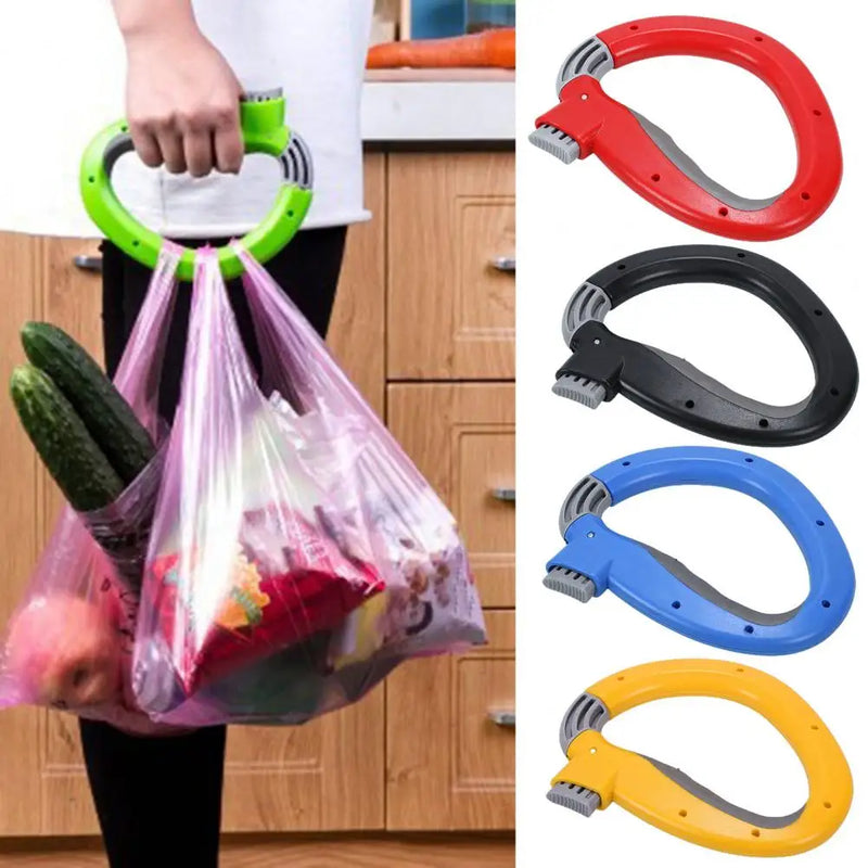 D Shaped Bag Grip Grocery Bag Holder Handle Bag Carry Handle Handy Labor-saving Bag Carry Handle Gadget