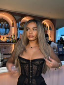 The Échappée | Lace-Up Strapless Corset Top — Summer 2026