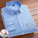 Men's shirt long sleeve 100% cotton spring/summer Oxford woven non-ironing anti-wrinkle Business casual high quality