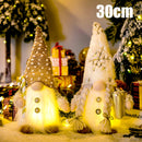 2024 Christmas Doll Elf Gnome with Led Light Christmas Decorations for Home Xmas Navidad New Year 2024 Children's Gifts