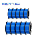 10/5kg PETG Filament For 3D Printer Plastic Material 22LBS 1.75mm Non-Toxic Eco-Friendly PETG 3D Filament Consumables for Ender