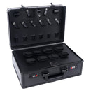 Portable Barber Hairdressing Tool Box Salon Large Capacity Professional Hair Kit Organizer Storage Display Box Lock Suitcase