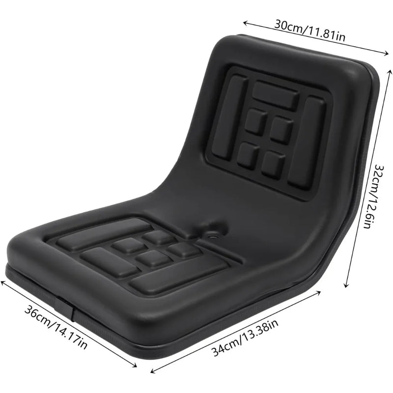 Universal Tractor Seat Durable thickly-padded Slidable Tractor Seat Adjustable Forklift Seat with Sliding Track Mechanical Seats