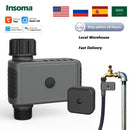 Insoma Wifi Automatic Sprinkle Timer Remote Garden Water Timer Smart Irrigation Watering System Hose Control Unit Support Alexa