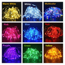 LED String Lights 5M/10M Photo Clip Fairy Lights Outdoor Battery Operated Garland Christmas Decoration Party Wedding Xmas