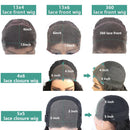 Bling Hair Brazilian Straight 13x4 Transparent Lace Front Human Hair Wigs For Black Women 13x6 Lace Frontal Wig Pre Plucked