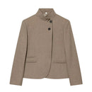 Women's Spring Blazers Blouse 2026 New Fashion Young Women's Elegant Travel Holiday Jackets Spring Street Sarm Blazers Jackets