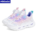Summer Breathable Sport Shoes for Children Girls Casual Student School Walking Shoes Anti-slip Fashion Tenis Footwear