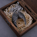 The Arcwing | Handcrafted Stainless Steel Angel Wings Pendant Necklace for Men & Women
