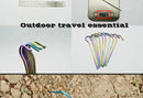 The Trail Anchor | Ultralight Titanium Alloy Tent Stakes (3.0 x 165mm)