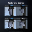 ANYCUBIC 3PCS High Speed Resin 5X Faster Printing Speed Low Viscosity UV Resin for Photon Mono M7 Max LCD 3D Printer