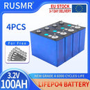Fast Delivery 3.2V 50Ah 100Ah 320Ah 350Ah Lifepo4 Lithium Iron Phosphate Battery DIY 12V 24V 36V48V Solar Rechargeable Cells