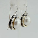 Korean New Fashion Round Pearl Earrings Pendant Accessories For Women‘s Party Earrings Custom Jewelry