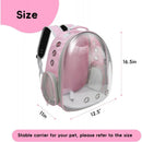 This Pink Expandable Cat Backpack Can Hold up to 20 Pounds (Approximately 9.1 kg) and Is Suitable for All Types of Cats and Dogs