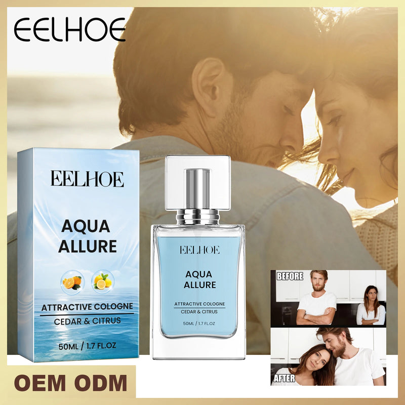 EELHOE Captivating Fragrance - Cupid Charm Toilette for Men and Women Ocean-Scented Perfume and Pheromone Cologne 1.7 OZ