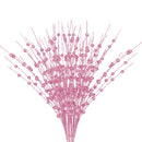 Christmas DIY Decor Twigs Powder Sequin Artificial Berry With Stems Ornament 40cm Adjustable Length Home Table Wedding Bouquet