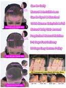 30 40 Inch Deep Wave Lace Front Wig 13x6 Hd Lace Frontal Wig 13x4 Curly Human Hair Wigs For Women Water Wave PrePlucked Lace Wig