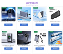 UGREEN 100W 20000mAh Power Bank Portable PD Fast Charging PowerBank for iPhone 15 Laptop Notebook  Fast Charge External Battery