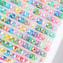 New Arrivals Single Color AB Square Diamond Beads for DIY Diamond Paintings  Resin AB Drills 2.5mm AB Drills 1000/2000Pcs