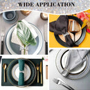 12/6PCS Alloy Blessing Bismillah Napkin Rings Eid Mubarak Muslim Islamic Ramadan Kareem Table Napkin Holder Wedding Party Decor