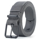 Men's Belt Porous Canvas Pin Buckle Leather Belt Outdoor Sports Belt Women's Trendy Eyelet Belt With Jeans Belt For Men Women