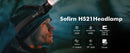 SOFIRN HS21 SFT40 2000lm EDC Red Headlight 18650 USB C Flashlight 6000K Powerful with Infrared Sensor New