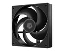 ID-COOLING 120/140mm Black Case Fan Silence PC Fan Daisy Chain Connector Computer Fans for Radiator/CPU Air Cooler/Computer Case