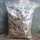 1bag Aloes Sticks Natural Logs Hand Split Wood DIY Home for Buddhist Incense Purification Healing Meditation Stress Relief
