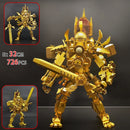 MOC Skibidi Toilet Action Figure Building Blocks Titan Clock Man upgrade 4.0 Bricks DlY Toys For Kid Christmas Birthday Gifts