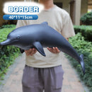 Simulated Ocean Big Animal Toys Realistic Action Figure Model Sea Life Great White Shark 40-48cm Soft Rubber Sea Educational Toy