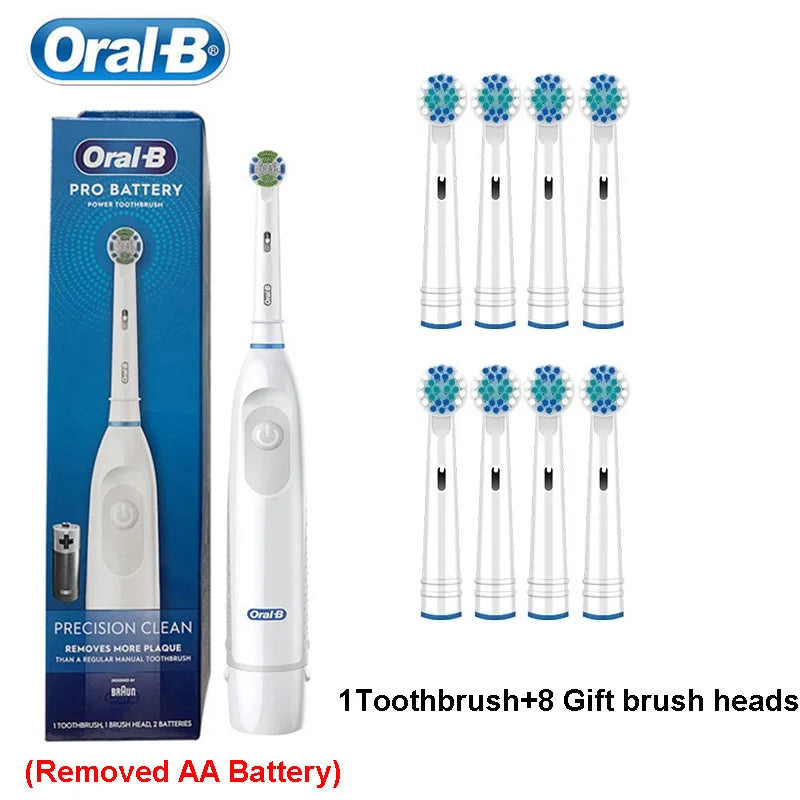 Oral B Electric Toothbrush Pro Power 4010 Precision Clean Teeth Plaque Removal Adult Toothbrush 5010 More Replacement Brush Head