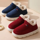 Warm Furry House Slippers Women Men Winter New Fashion Comfort Plush Slippers Home Indoor Outdoor Soft Thick Sole Cotton Shoes