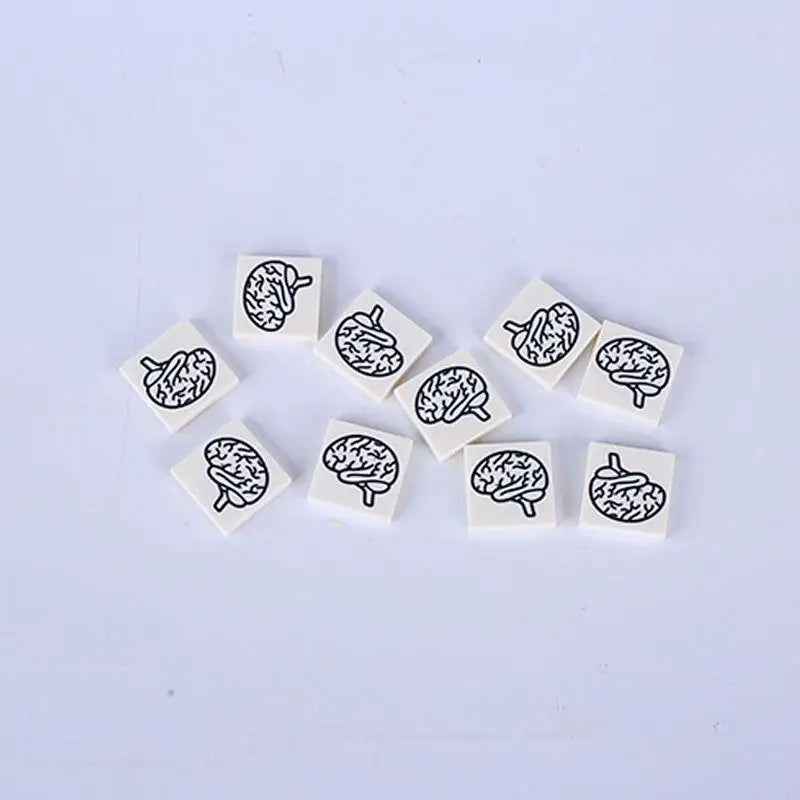 MOC City Building Blocks Character Accessories Mini Brick Audio Computer Brick Control Center Radar Keyboard Pattern Toy K037