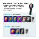 Mileseey TR256B TR256E IR Thermal Imager Camera 256*192 Resolution 7 Palettes with 2MP Visual Light 50HZ 13 Languages NETD 40mK