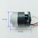 Bürstenloser Elektrolüftermotor DC7.4V/12V 80W/120W 140W Hochleistungs-Saugleistung Metalllaufrad für Staubsauger