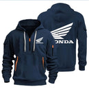 Men's Hoodies Motorcycle Jackets Honda Wings Logo Printed Sweatshirt Pullover Trendy Motorcycle Jackets for Autumn and Winter