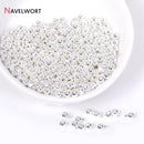 10/20pcs 18K Gold Plated Crimp Beads End Bead For Jewelry Making,Brass Snap Crimp Clasps For DIY Bracelet Making Accessories