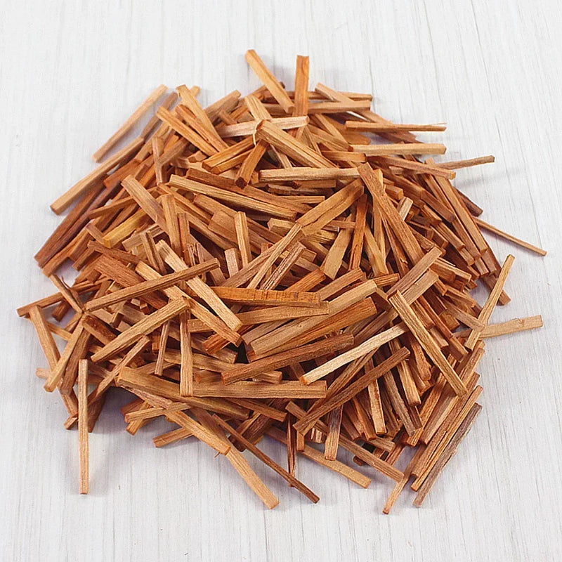 10/50g Natural Sandalwood Sticks Incense Natural Hand Split Wood Strips Purifying Healing Meditation Stress Relief Aromatherapy