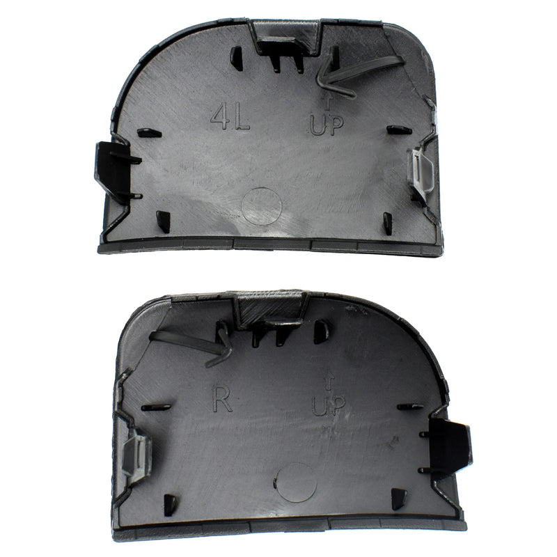 2pcs For Toyota Prius 2012-2015 Car Tow Hook Eye Cover Towing Trailer Cap Unprimed Black Right Left Caps 52128-47907 52128-47908