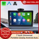 7 Inch Car Radio Carplay Android Auto Car Stereo Portable Universal Touch Screen Car Multimedia Video Player With Bluetooth AUX