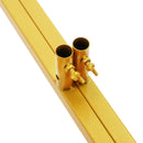 4.59*1.64*7.22ft Wedding Arch Backdrop Stand Set 5kg Load-bearing Capacity Gold&Beige/Gold&Pink/Gold&White