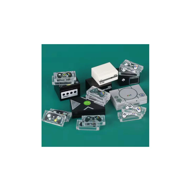 MOC City Building Blocks Character Accessories Mini Brick Audio Computer Brick Control Center Radar Keyboard Pattern Toy K037