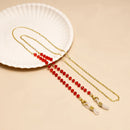 Creative Crystal Beaded Eyewear Chain Anti-Slip Woman Men Sunglasses Lanyard Face-Mask Holder Cord Colorful Glasses Jewelry